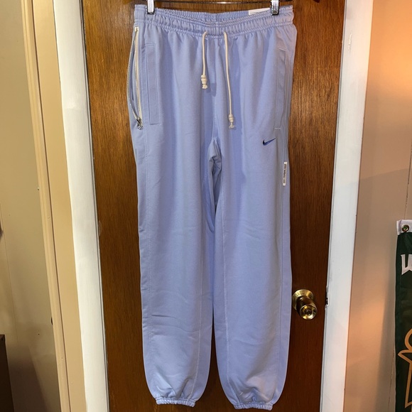 Nike Joggers Sweat Pants Dri-Fit Mens Size Small Standard Fit Light Blue - Picture 2 of 8